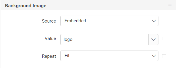 Set Bacground for report body