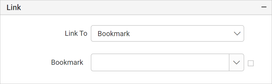 Choose bookmark