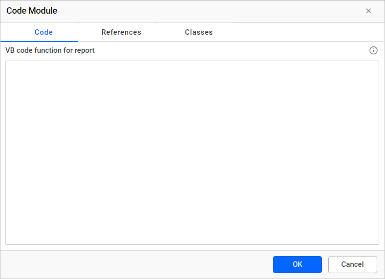 Open code module