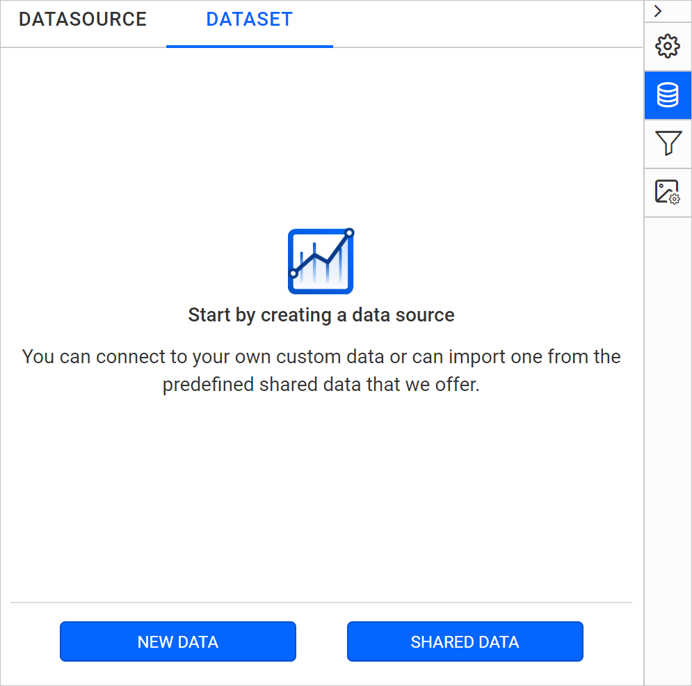 New data button