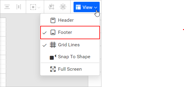Rectangle listed in item panel