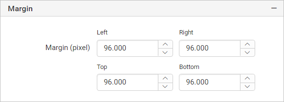 Rectangle listed in item panel