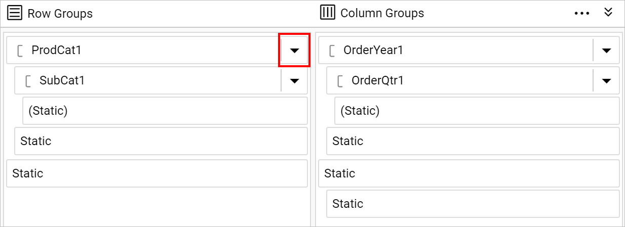 Open group member properties