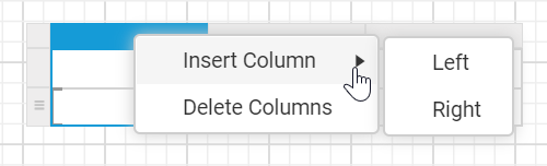 Tablix listed in item panel