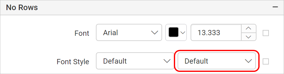 Font weight
