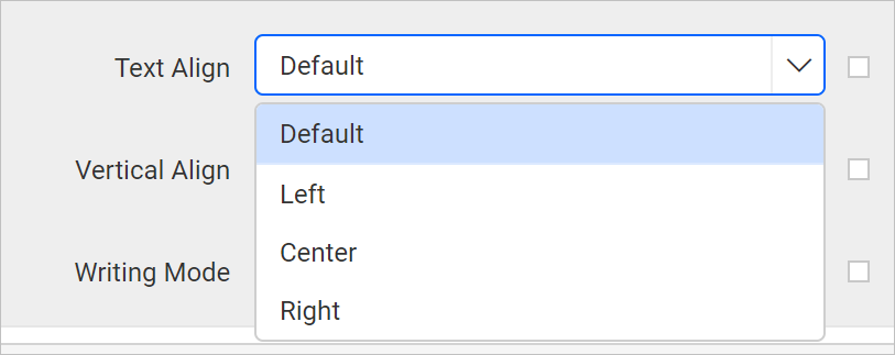 Text align