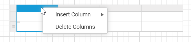 Tablix item with properties view