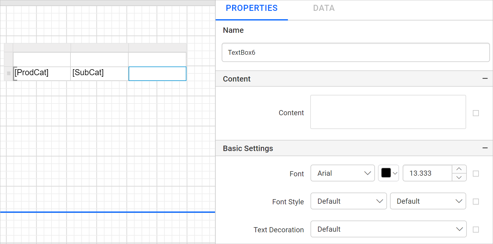 Sort dialog