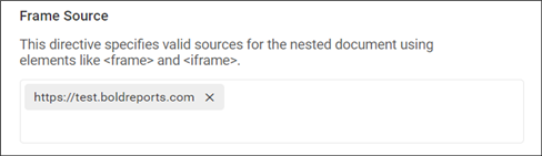 Content Security Policy settings for connect