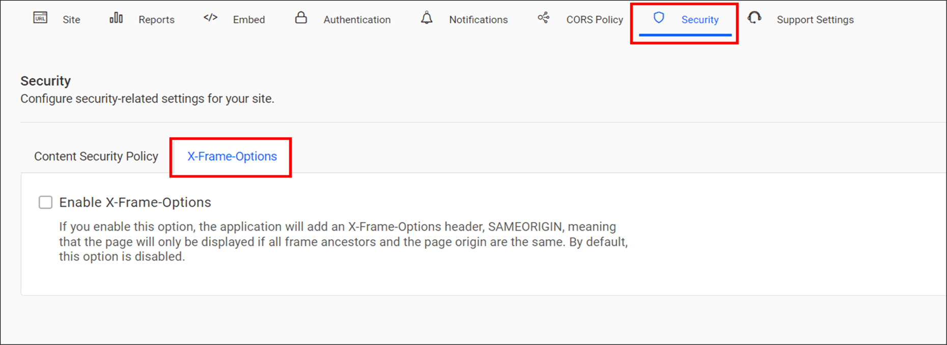 Content Security Policy settings for font