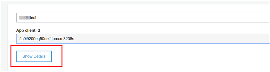 Cognito Client Secret