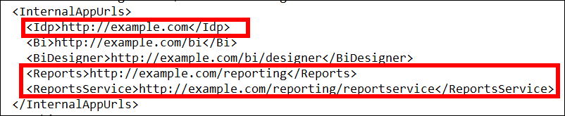 IDP Config File