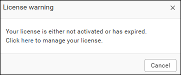 Warning Message