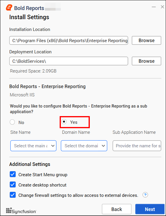 Subapplication_select