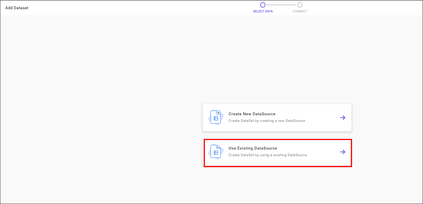 Use existing Datasource
