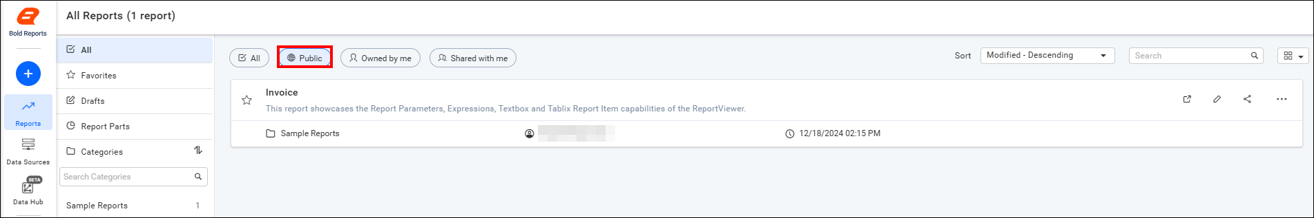 Public Reports