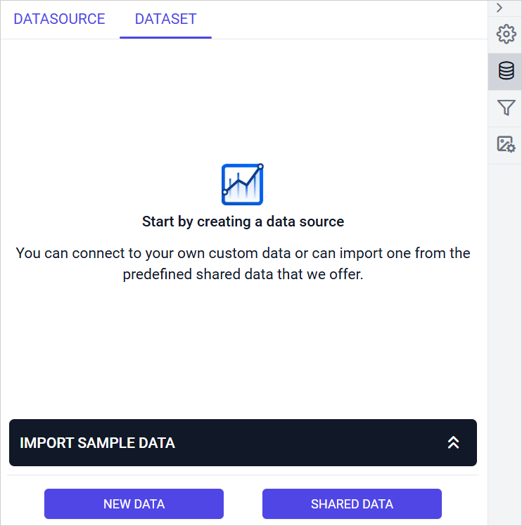 New Data Panel