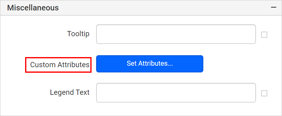 Series Custom properties