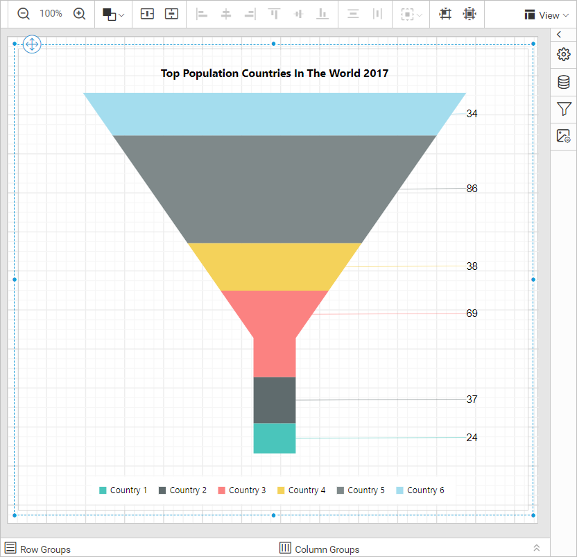 Preview icon in design view