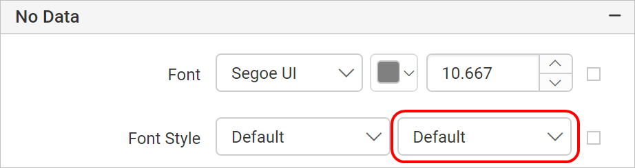Font weight