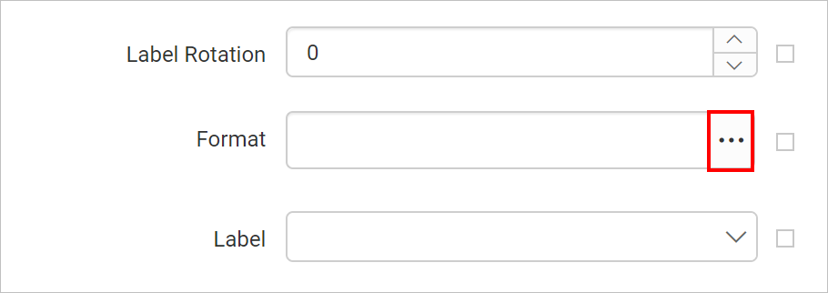 Label format