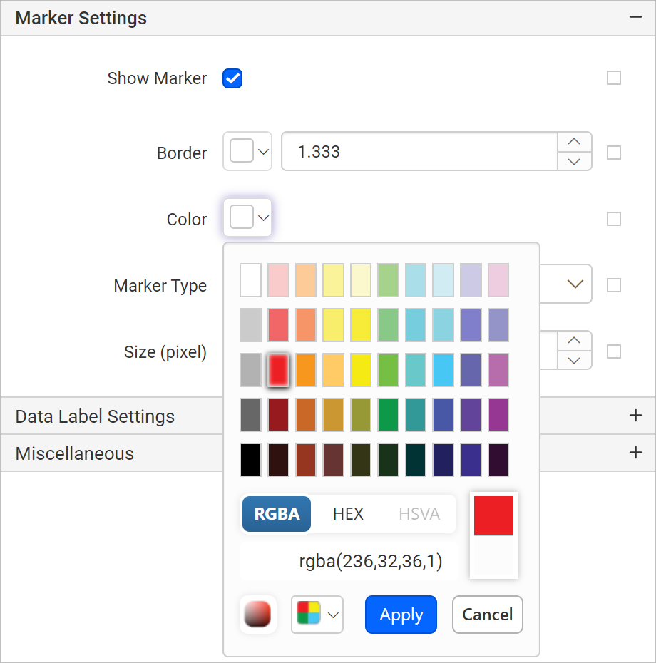 Chart Types