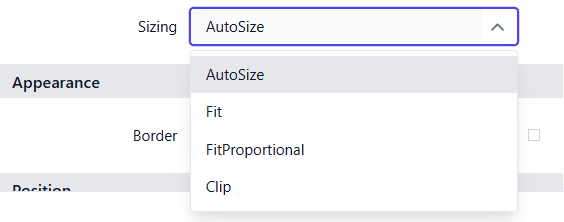 html sizing property