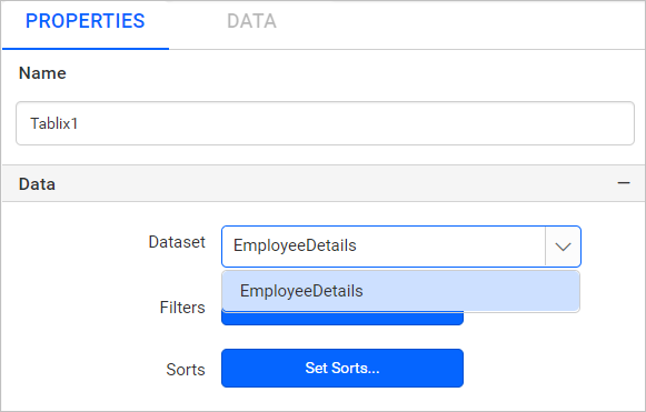 Assign dataset