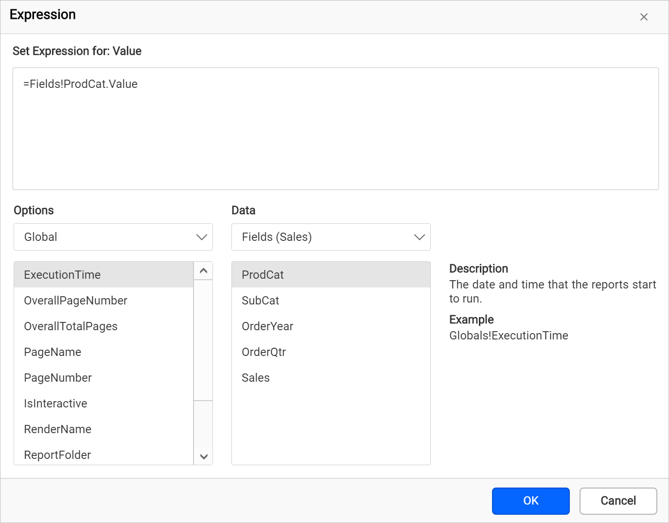Label text variation