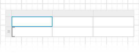 Tablix listed in item panel
