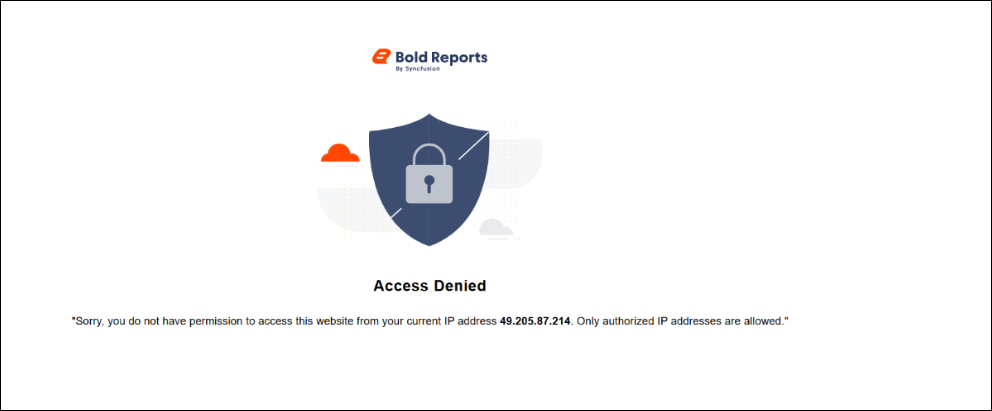 Access Denied