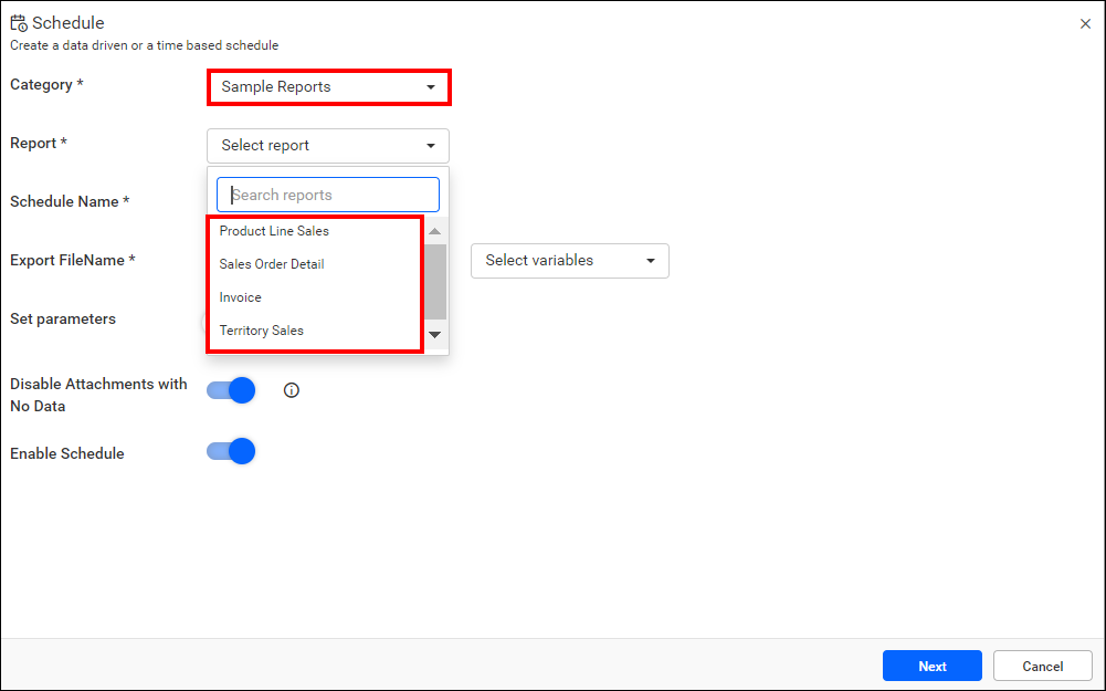 Create Category