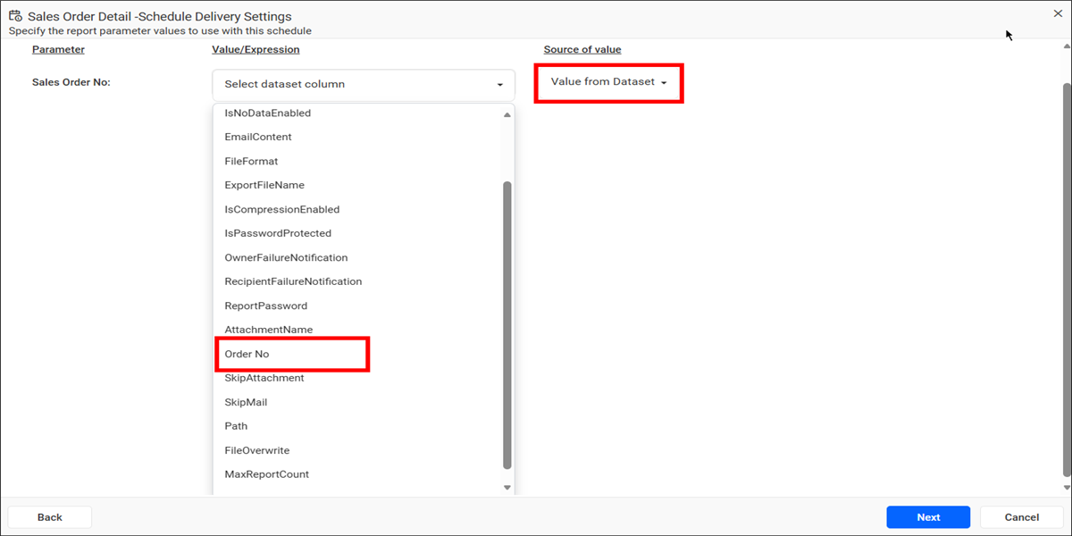 Configure Parameters