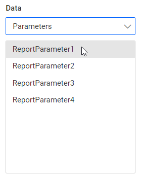 parameter collection in list view