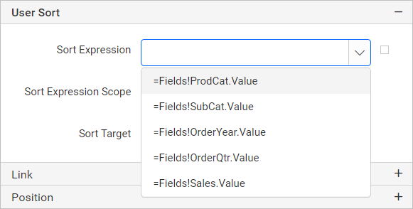 Sorting properties