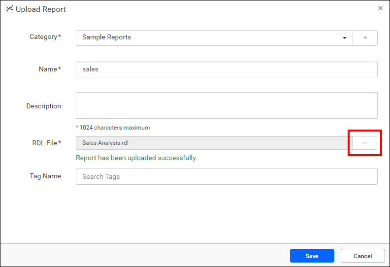 Upload Report