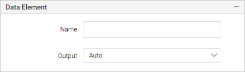 Data element properties