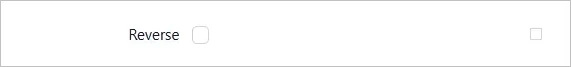 Chart Axis Reverse Checkbox