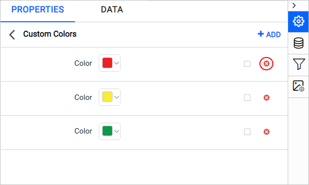 Delete binding expression