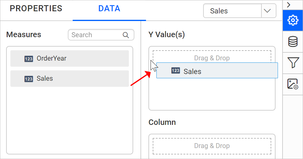 Add a Y-value field