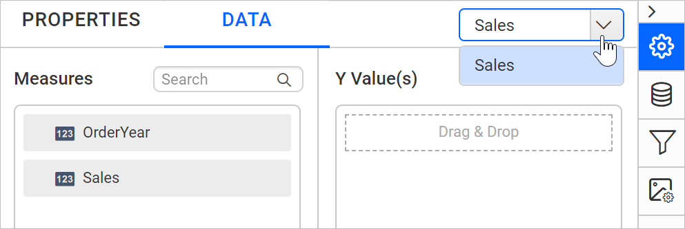 Choose the dataset for chart