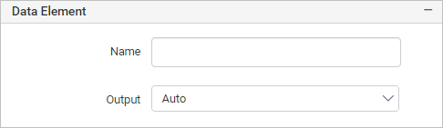 Data element properties