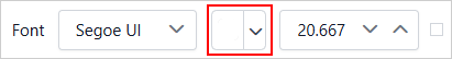 Font Color