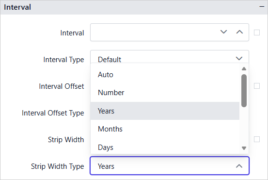 Strip Width Type