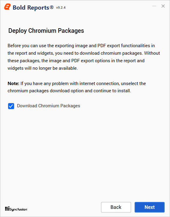 download chromium package