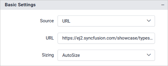 HTML URL input