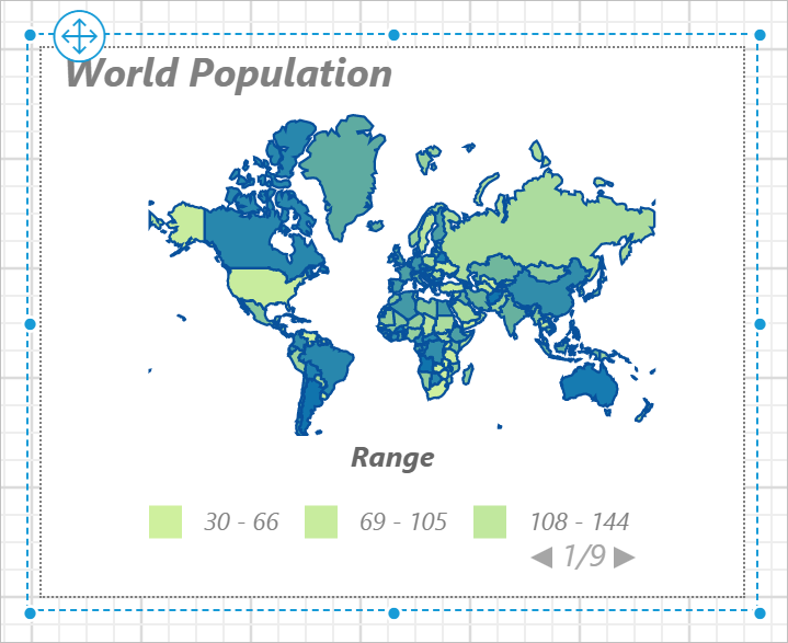 Design map color range rule | Bold Reports Cloud Reporting