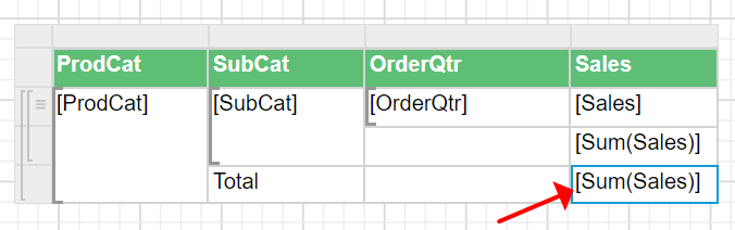 Open group menu