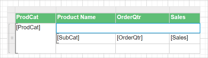Open group menu