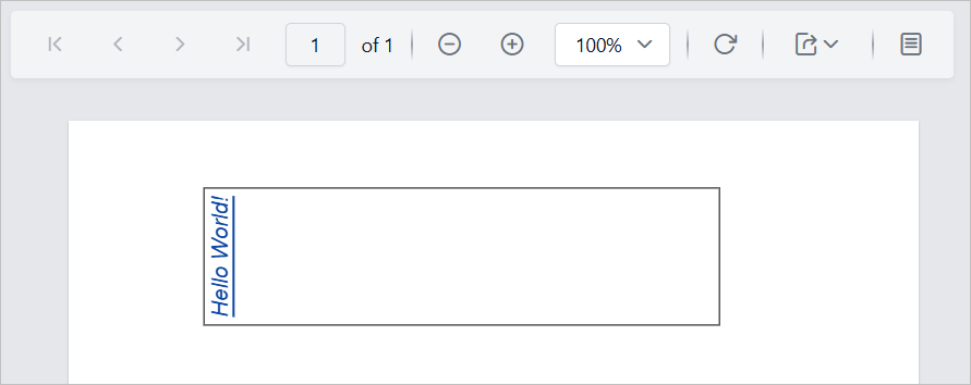 Textbox writing mode preview